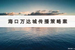 万达·海口万达城2018传播策略方案（PDF）