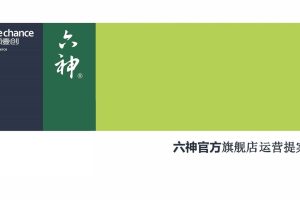 六神2018年天猫旗舰店运营方案提案（PDF）
