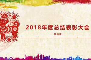 利尔化学2018总结表彰大会年会方案（PPT)