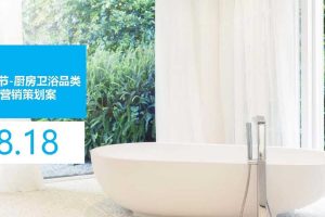 京东2018家装节-厨卫品类内容营销策划方案（PPT）