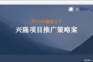融创海南万宁项目2018推广策略方案（PDF）