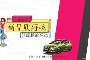 东风日产TIIDA-2018今日头条高品质好物合作方案（PDF）