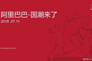 阿里巴巴2018”国潮来了“项目传播方案（PPT）