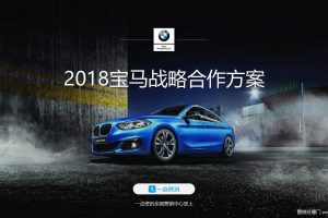 宝马品牌2018年度战略合作传播方案-一点资讯（PPT）