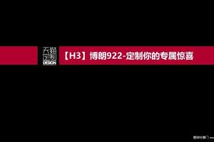 Braun博朗天猫922定制款传播方案（PPT）