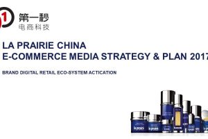 La Prairie莱珀妮天猫旗舰店2017电商媒体策略规划方案（PPT）