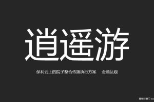 保利云上院子广告整合传播执行方案（PPT）