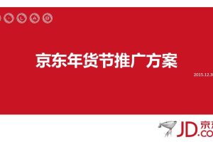 京东2015年货节传播方案（PPT）