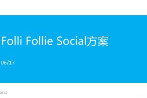 Folli Follie 社会化传播方案（PPT）