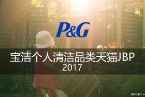 宝洁个人清洁品类2017天猫联合促销计划方案（PPT）