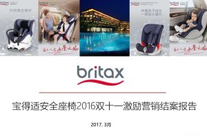 宝得适安全座椅2016双11激励营销结案报告（PDF）