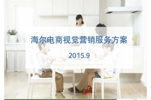 海尔2015电商视觉营销服务方案（PDF）