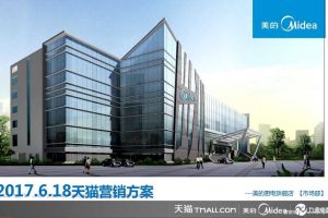 美的厨电天猫旗舰店2017年618营销方案（PDF）