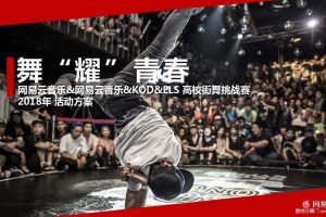 网易云音乐2018“舞耀青春”校园街舞大赛活动方案（PDF）