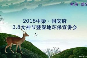 2018中梁国宾府38女神节暨湿地环保宣讲会策划案（PPT）