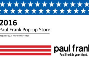 Paul Frank大嘴猴2016路演活动比稿方案3（PPT）