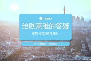 欧莱雅x陌陌2015#给欧莱雅的答疑#合作推广方案（PPT）