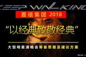 置信集团2018大型明星演唱会筹备思路及建议方案（PPT）
