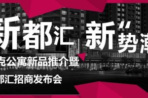 方基·新都汇2018马克公寓新品推介会暨招商发布会活动方案（PPT）