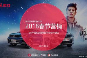 东风风行景逸@字节跳动短视频2018春节营销合作建议方案（PPT）