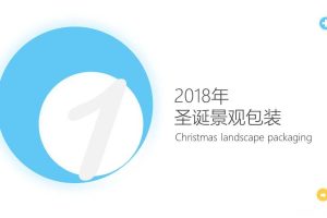 地产项目2018圣诞景观包装美陈方案（PPT）