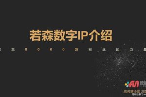 2018若森数字IP-画江湖系列品牌介绍（PDF）