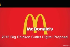 麦当劳2016那么大鸡排数字互动营销方案（PDF）