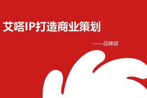 洽洽2017艾嗒IP打造营销规划方案（PPT）