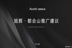 旭辉·都会山2019广告推广提案（PDF）