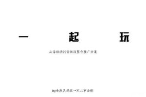 保利2019山海联动抖音整合推广方案（PPT）