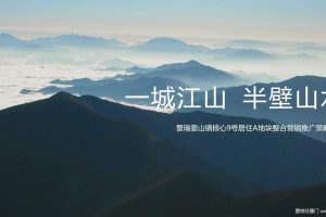 宁波景瑞姜山地块2019整合营销推广方案（PPT）