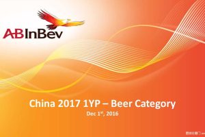 百威英博啤酒2017年度品牌传播规划方案（英文版）（PPT）
