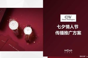 DW手表2019七夕情人节传播案例（PPT）