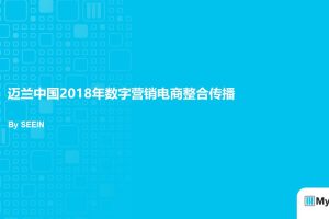 Mylan迈兰制药2018数字营销电商整合方案（PPT）