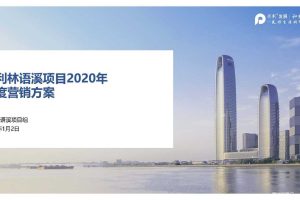 保利林语溪项目2020年度营销方案（PDF）