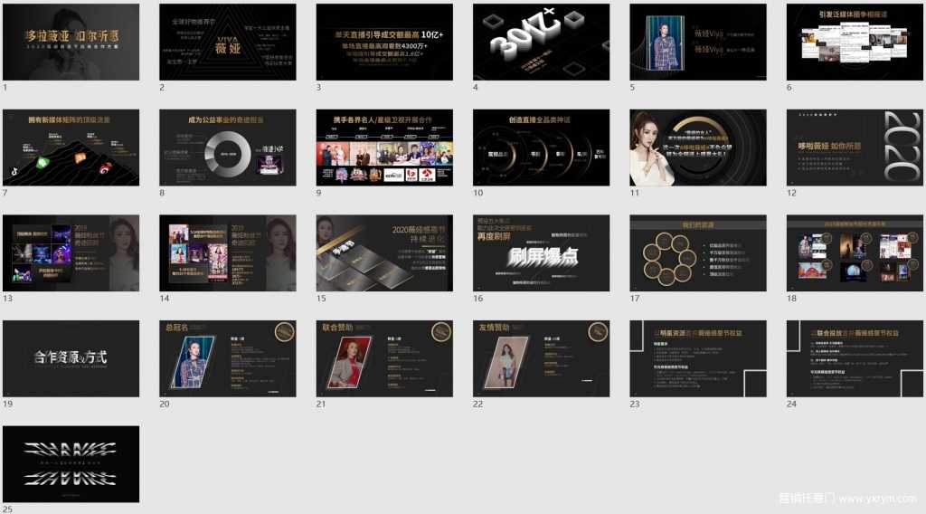 【营销任意门】2020薇娅感恩节直播招商合作方案01
