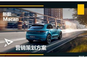 保时捷Macan汽车品牌区域线上传播方案（PPT）