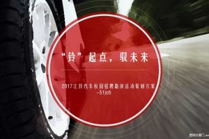 江铃汽车2018校园招聘路演活动策划方案（PPT）