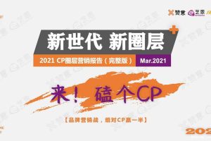 2021CP圈层营销报告-艺恩x赞意