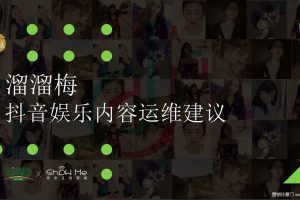 溜溜梅抖音抗酸全民挑战赛传播方案（PDF）