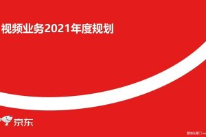 2021京东短视频业务年度规划方案（PDF）