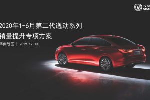 长安汽车逸动2020年1-6月销量提升专项方案（PDF）