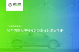 易至汽车品牌VI设计及SI设计指导手册（PDF）