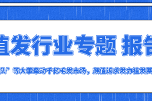 山西证券-植发行业专题报告：“头”等大事牵动千亿毛发市场，颜值诉求发力植发赛道（PDF）