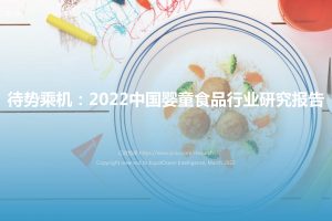 2022中国婴童食品行业研究报告（PDF）
