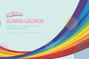 糖果零食品牌Skittles彩虹糖新品上市传播策略创意营销方案（PDF）