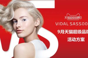 VS沙宣天猫超级品牌日活动传播方案（PDF）