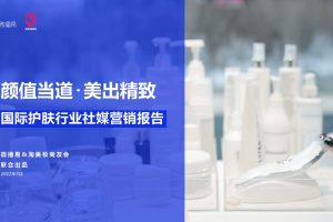 国际护肤行业社媒营销报告：颜值当道，美出精致-微播易（PDF）