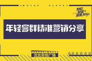 沈北吾悦广场2022年轻客群营销分享（PDF）
