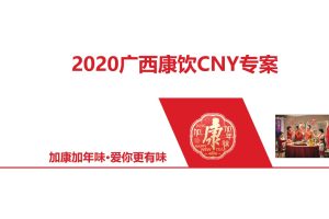 康师傅饮料2020广西区域CNY春节营销策划方案（PPT）